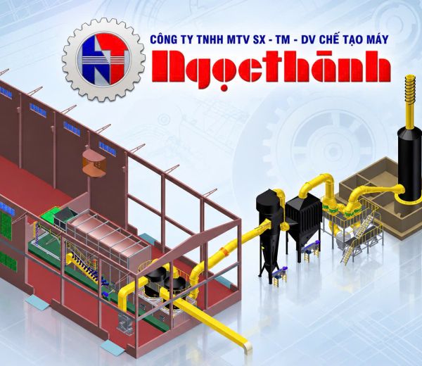 Lò đốt rác thải sinh hoạt và công nghiệp 
