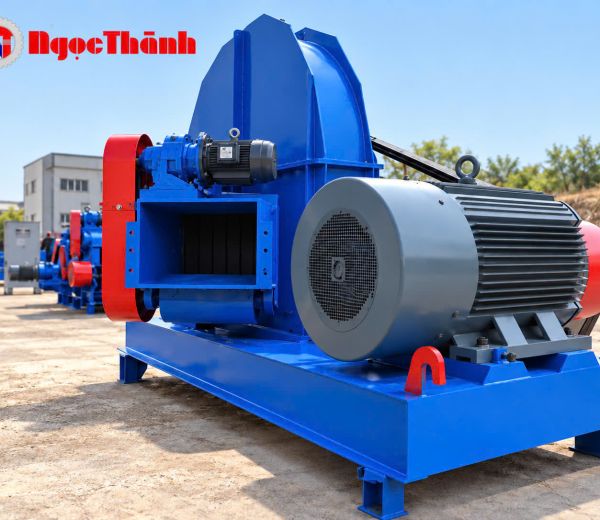 Máy băm gỗ dạng băm đĩa công nghiệp 