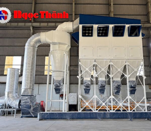 Hệ thống dây chuyền hút và xử lý bụi công nghiệp 