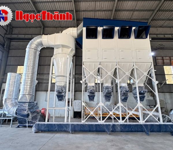 Hệ thống dây chuyền hút và xử lý bụi công nghiệp 