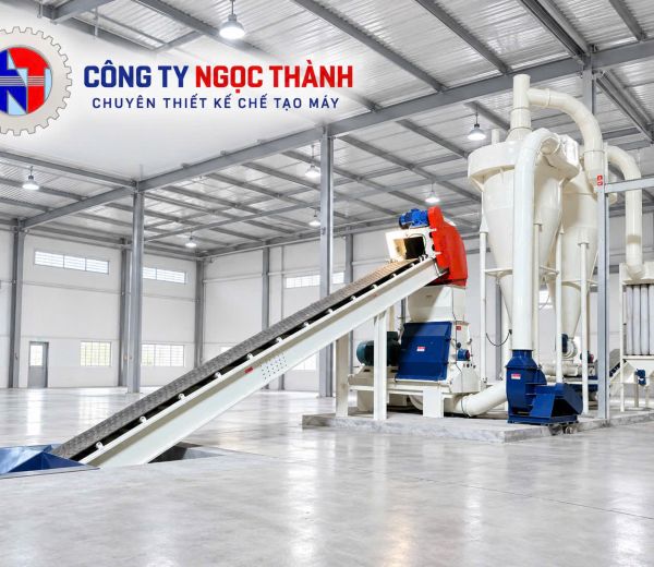Máy nghiền dăm gỗ, mùn cưa 