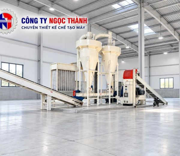 Máy nghiền dăm gỗ, mùn cưa 