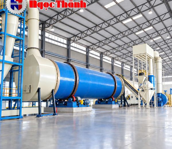 Máy sấy trống quay sấy mùn cưa
