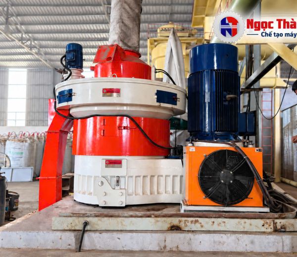 Máy ép viên nén gỗ, mùn cưa