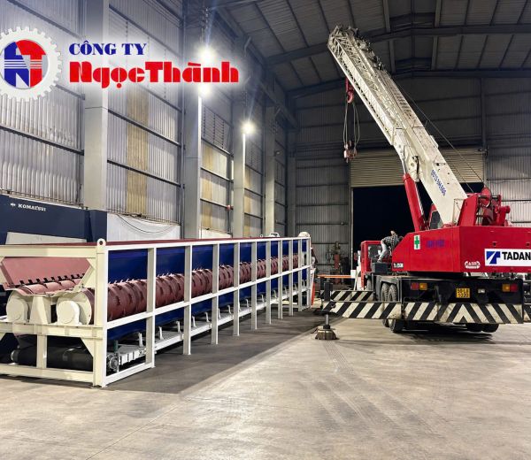 Máy bóc vỏ cây gỗ công nghiệp 