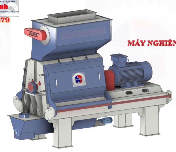 Máy nghiền dăm gỗ, mùn cưa 