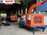 DÂY CHUYỀN MÁY BĂM GỖ DI ĐỘNG DIESEL CÔNG SUẤT 7-30 TẤN/GIỜ